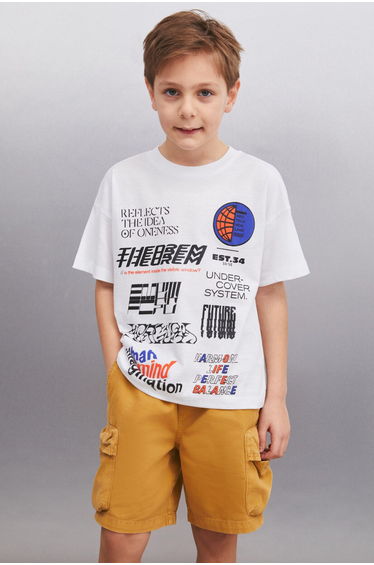 DATHAL Men's White T-Shirt