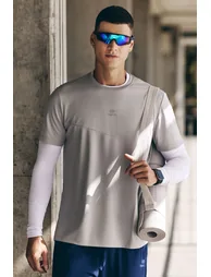 TOMMY Men's Solid Polyester Crew Neck T-Shirt - 1