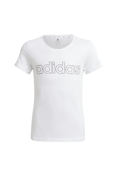 Girl's adidas Essentials Linear T-Shirt in White