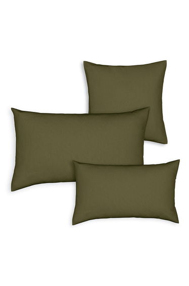 Set of 2 Scenario 100% Cotton Cushion Covers