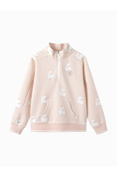 Girls' Sweatshirt With Sleeves Lining