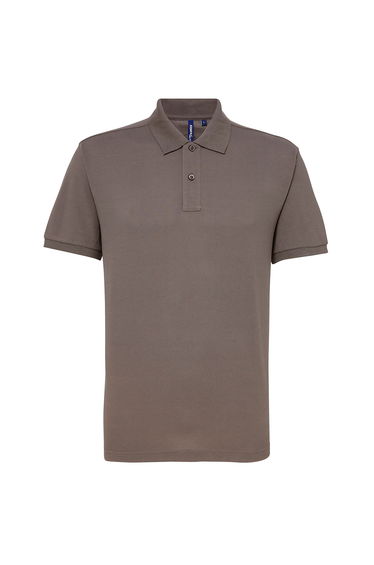 Asquith & Fox Mens Short Sleeve Performance Blend Polo Shirt - Slate