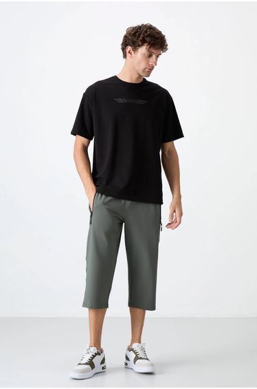 TOMMY Men's Capri Cycling Shorts