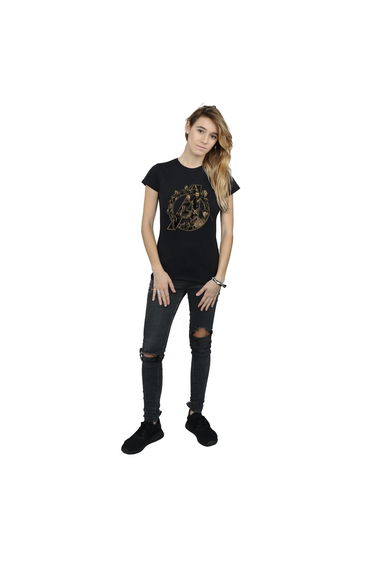 Avengers Infinity War Womens/Ladies Logo Boyfriend T-Shirt - Black