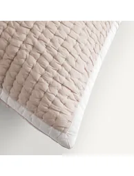 Celestino Quilted Cotton Cushion Cover - 2