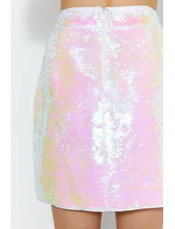 Premium Sequin Mini Skirt - 2