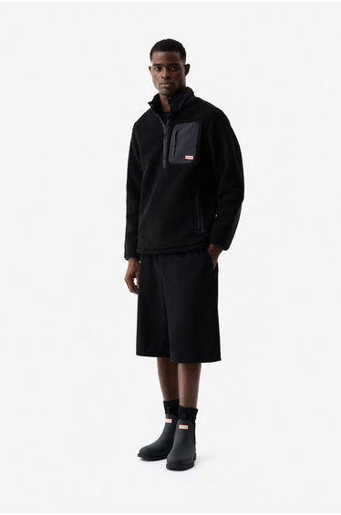 Hunter Athol Half Zip Borg Fleece Jacket Kambaba