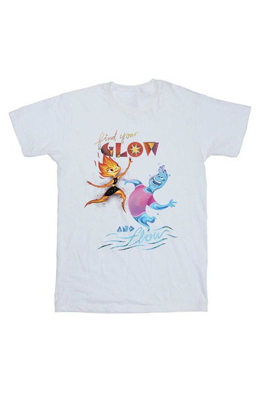 Elemental Boys Grow And Flow Cotton T-Shirt - White