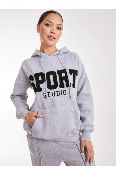 Sport Studio Textured Hoodie
