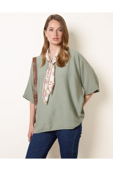 Scarf Viscose Top