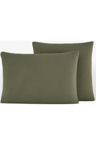 Kumco Cotton Muslin & Washed Cotton Pillowcase