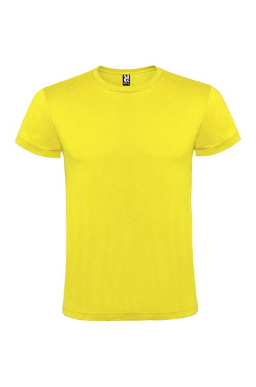 Roly Unisex Adult Atomic T-Shirt - Yellow