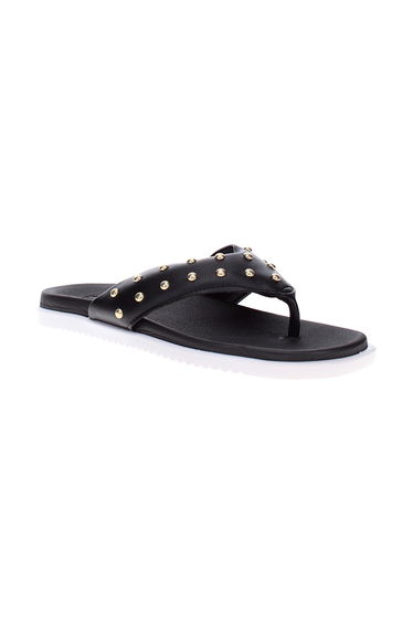 Textured Slip-On Flat Shoes