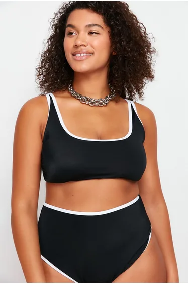 Black Bralette Bikini Top