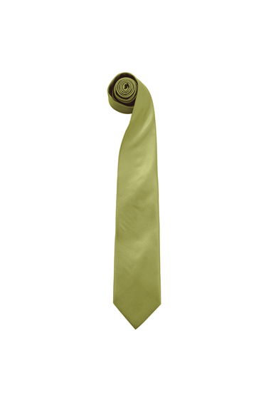Premier Mens “Colours” Plain Fashion / Business Tie (Pack of 2) - Grass
