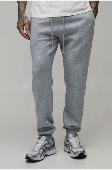 Tall Basic Slim Fit Joggers - grey marl