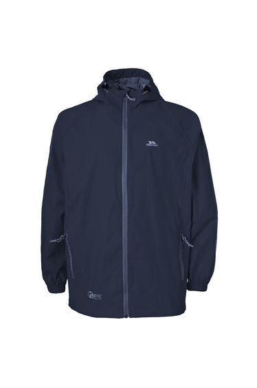 Trespass Adults Unisex Qikpac Packaway Waterproof Jacket - Navy