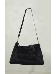 PRETTYLITTLETHING Black Signature Travel Bag - 1