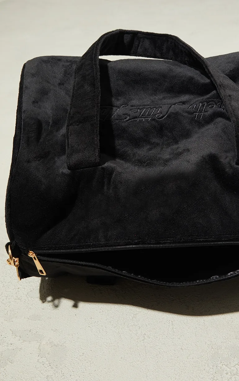 PRETTYLITTLETHING Black Signature Travel Bag - 3