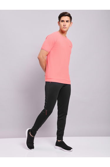 Mid Rise Solid Slim Fit Trackpants