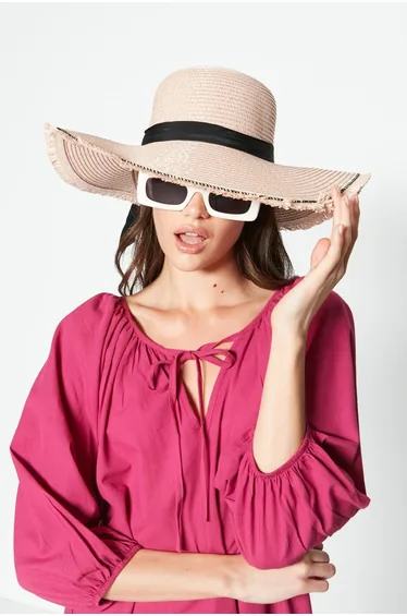 Straw Beach Hat