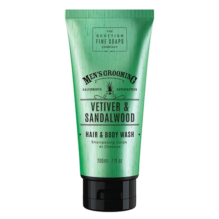 Scottish Fine Soaps Men's Grooming Vetiver & Sandalwood Hair & Body Wash