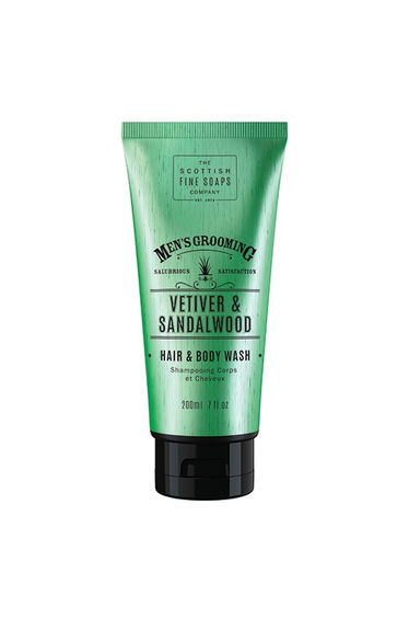 Scottish Fine Soaps Men's Grooming Vetiver & Sandalwood Hair & Body Wash
