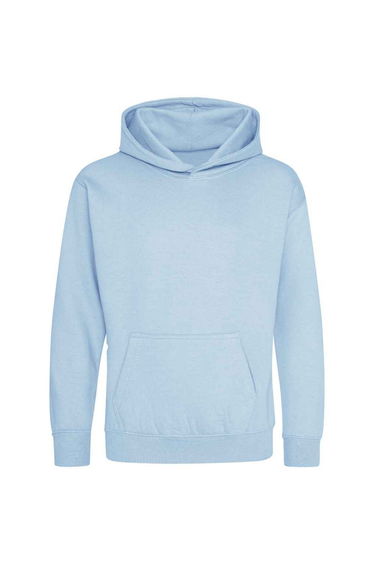 Awdis Kids Unisex Hooded Sweatshirt / Hoodie / Schoolwear - Ice Blue