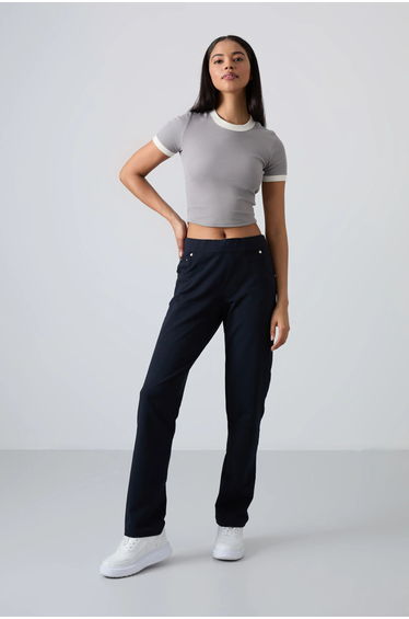 TOMMY Women’s Relaxed Straight-Leg Sweatpants