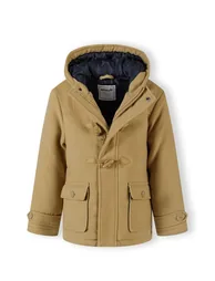 Boys Padded Jacket with Bicolor Lining - 3