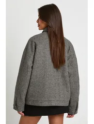 جاكيت بوهو رمادي - 3