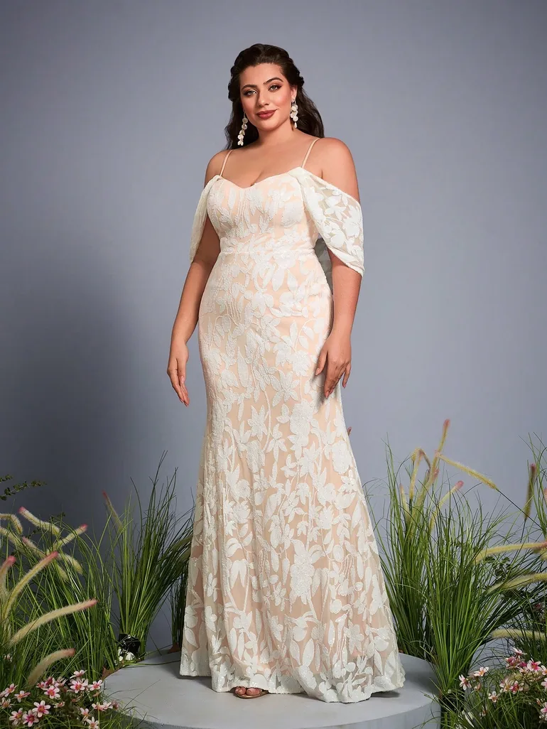 ivory formal dress plus size Lucia Plus Size Maternity Wedding Dress Short Ivory White