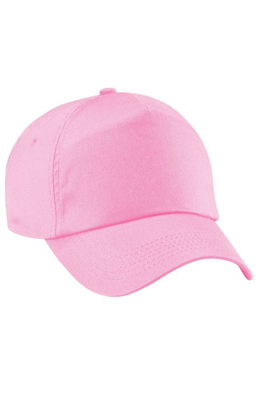 Beechfield Unisex Plain Original 5 Panel Baseball Cap (Pack of 2) - Classic Pink