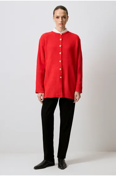 كارديغان طويل بأزرار