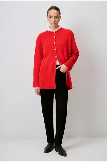 كارديغان طويل بأزرار