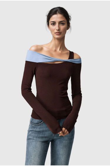 Tabitha Cutout Twist Bodycon Top
