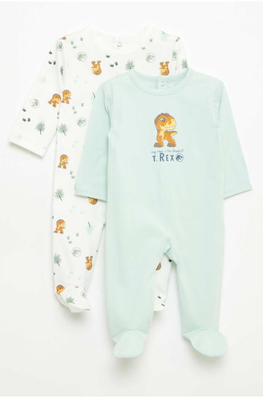 2-Pack 'Jurassic World' Pajamas GREEN