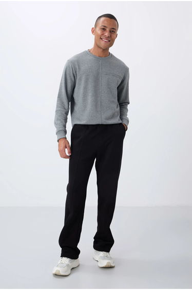 TOMMY Men's Regular Fit Cotton-Polyester Sweatpants