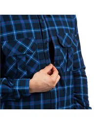 Trespass Mens Rapeseed Check Shirt - Dark Blue - 2