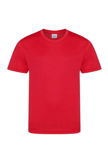 AWDis Childrens/Kids Cool Smooth T-Shirt - Red