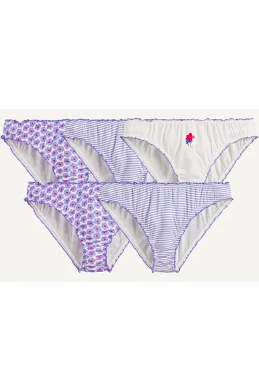 Pack of 5 Gathered Briefs