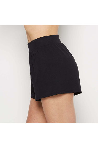 Sleep Short in Tuxedo Black