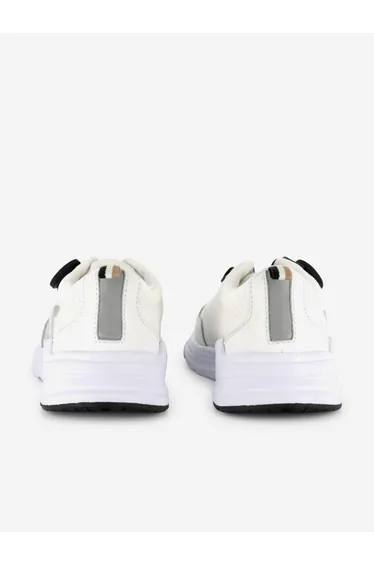 BOSS Boys Logo Trainers in White