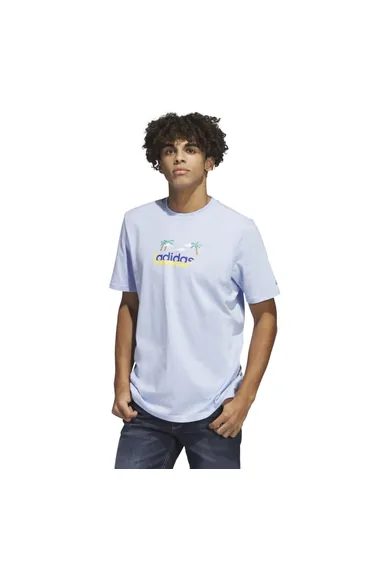 تيشيرت بأكمام قصيرة بطبعة غرافيك