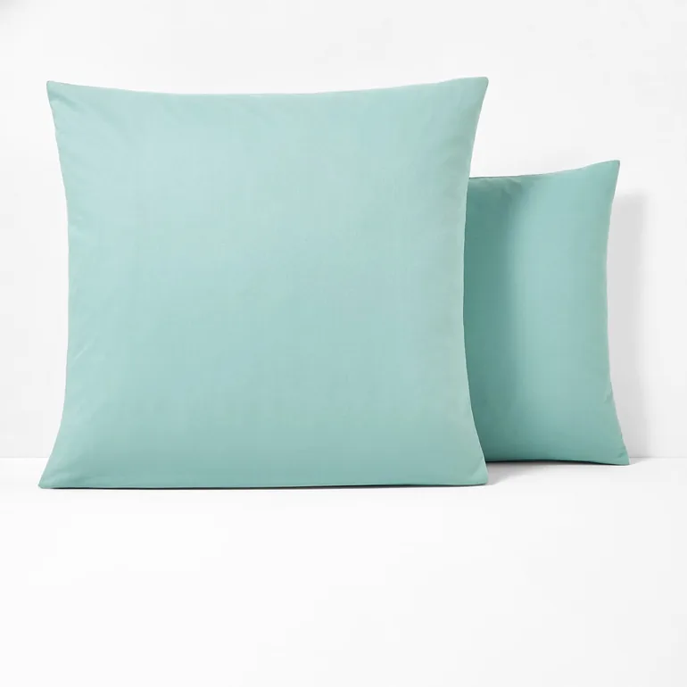 غطاء وسادة بولي قطن سادة