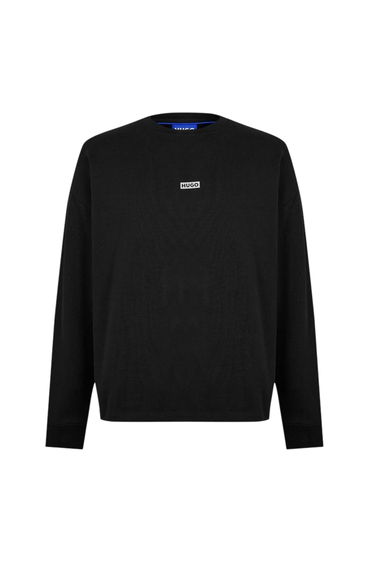 Hugo Mens Logo Sweatshirt - Black/White
