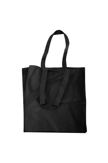 Quadra Canvas Classic Shopper Bag - 19 Litres - Black