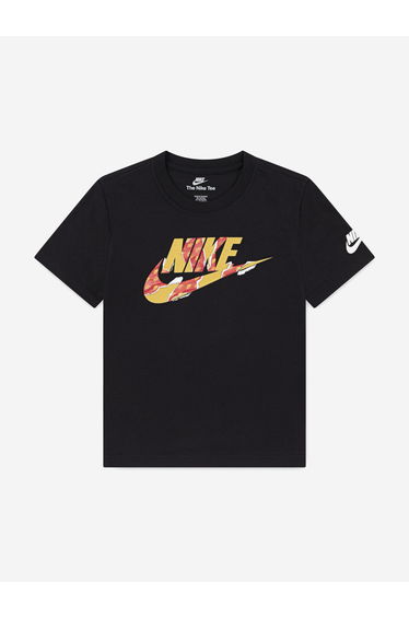 Nike Boys Unwrapped Futura T-Shirt in Black