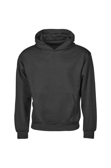 Tee Jays Mens Urban Heavyweight Heavy Loose Fit Hoodie - Black