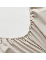 شرشف سرير قطن بحواف مطاطية بإرتفاع 30سم - 4